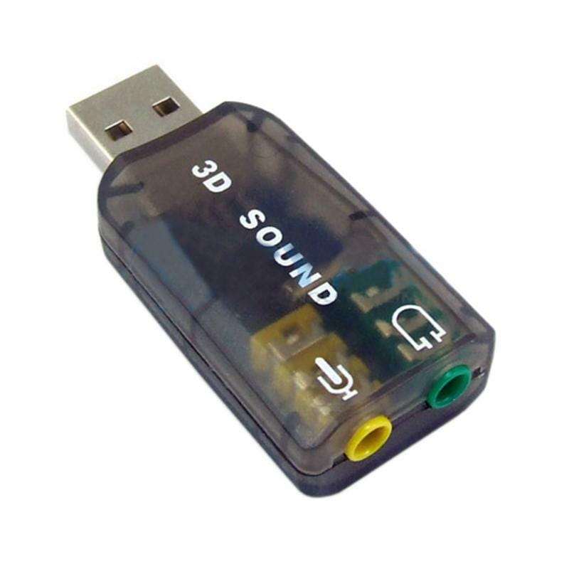 Звуковая карта Dynamode USB 6(5.1) каналов 3D RTL Black (39623)