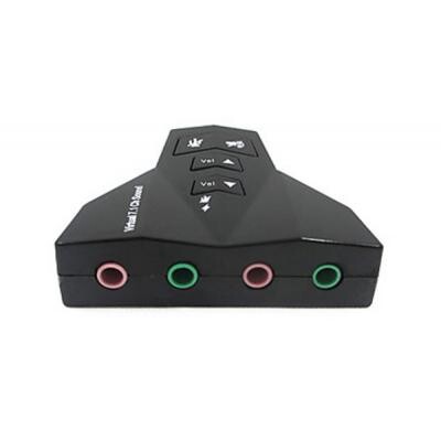 Звукова карта Dynamode USB 8(7.1) каналів Virtual, 2 стерео-виходи, 2 моно-входа, RTL 3D (PD560)