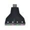 Фото - Звукова карта Dynamode USB 8(7.1) каналів Virtual, 2 стерео-виходи, 2 моно-входа, RTL 3D (PD560) | click.ua