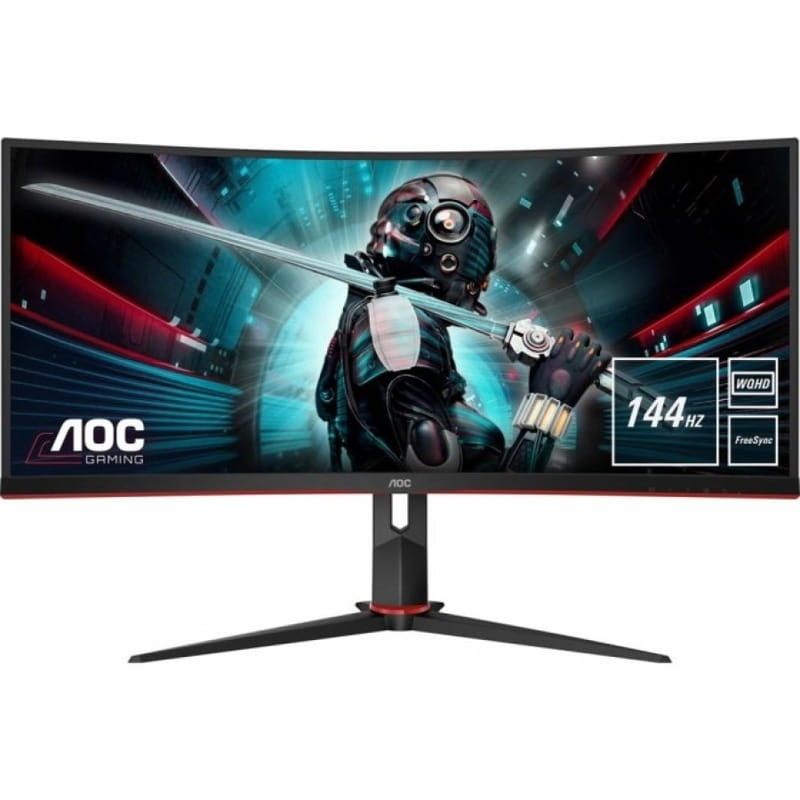 Монитор AOC 34" CU34G2X/BK VA Black Curved 144Hz