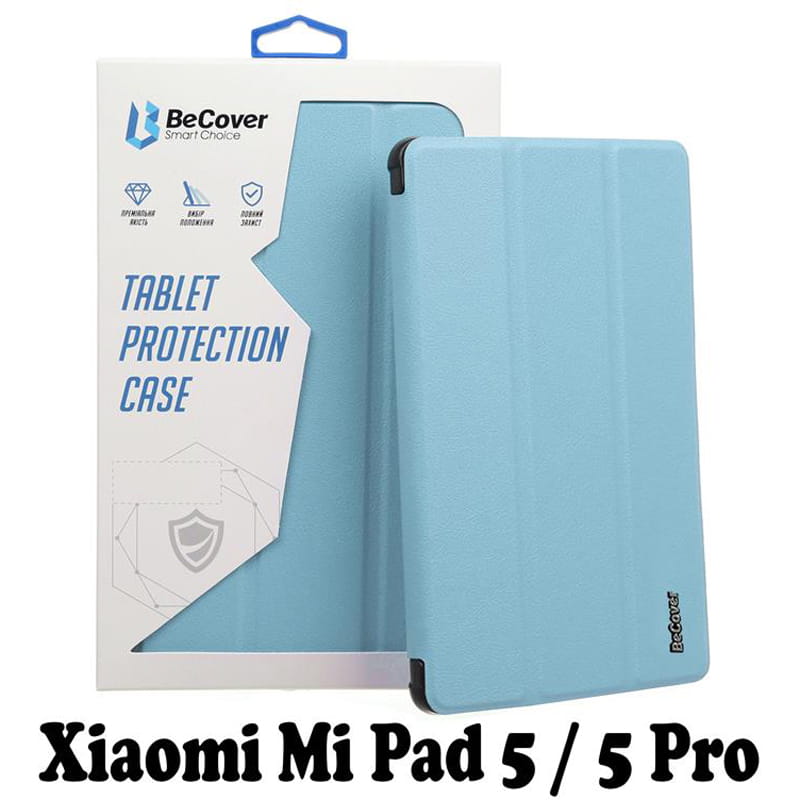 Чехол-книжка BeCover Smart для Xiaomi Mi Pad 5/5 Pro Blue (707579)