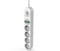 Фото - Сетевой фильтр Ldnio (SE4432/19043) 4 розетки, 4 USB, 2 м, White | click.ua