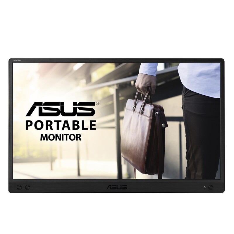 Монітор Asus 15.6" MB166C IPS Black (90LM07D3-B0117)