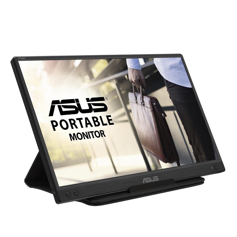 Монітор Asus 15.6" MB166C IPS Black (90LM07D3-B0117)