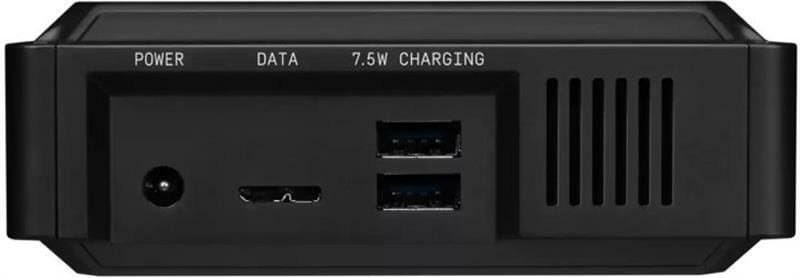 Внешний жесткий диск 3.5" USB 8.0TB Black D10 Game Drive (WDBA3P0080HBK-EESN)