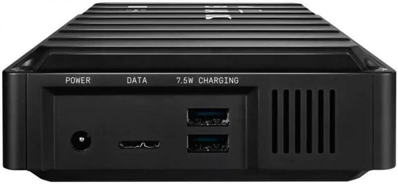 Внешний жесткий диск 3.5" USB 8.0TB Black D10 Game Drive (WDBA3P0080HBK-EESN)