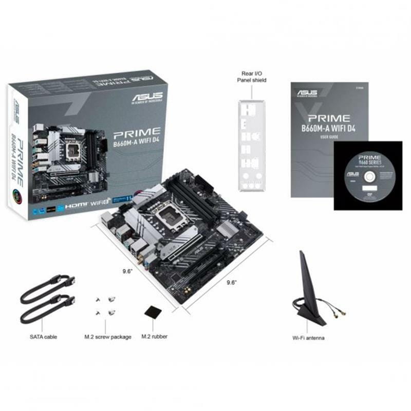 Материнская плата Asus Prime B660M-A WiFi D4 Socket 1700