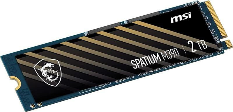 Накопитель SSD 2TB MSI Spatium M390 M.2 2280 PCIe 3.0 x4 NVMe 3D NAND TLC (S78-440Q350-P83)