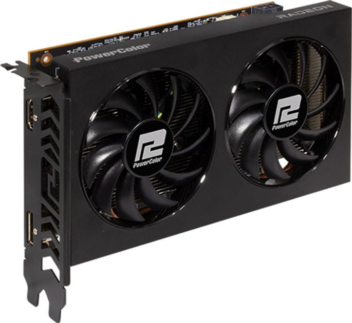 Видеокарта AMD Radeon RX 6500 XT 4GB GDDR6 Fighter PowerColor (AXRX 6500 XT 4GBD6-DH/OC)