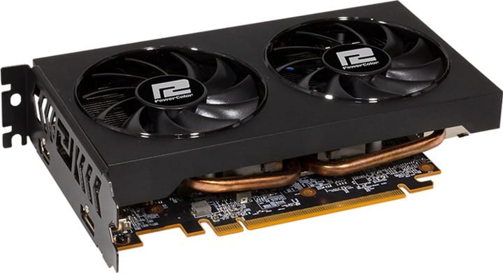 Видеокарта AMD Radeon RX 6500 XT 4GB GDDR6 Fighter PowerColor (AXRX 6500 XT 4GBD6-DH/OC)