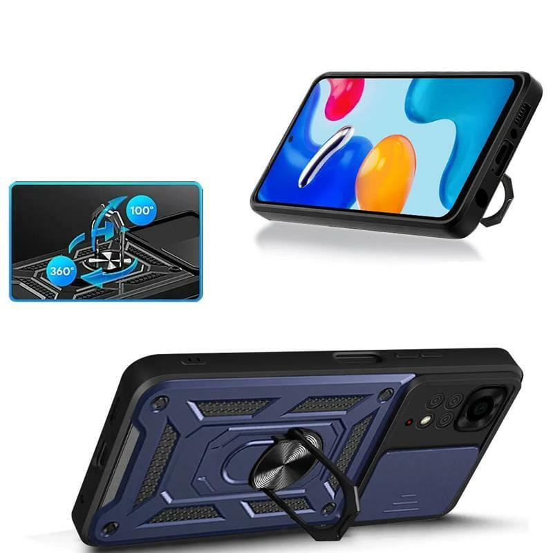 Чeхол-накладка BeCover Military для Xiaomi Redmi Note 11 Pro/11 Pro Plus/12 Pro 4G Blue (707422)