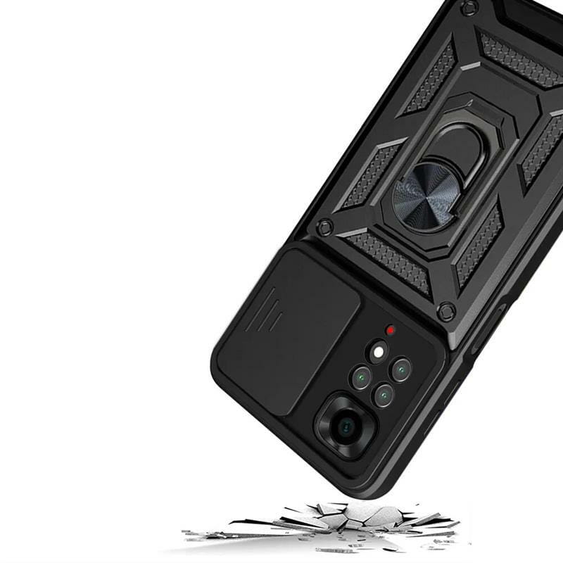 Чeхол-накладка BeCover Military для Xiaomi Redmi Note 11 Pro/11 Pro Plus/12 Pro 4G Black (707421)