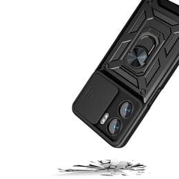 Чeхол-накладка BeCover Military для Oppo A76/A96 Black (707405)