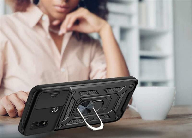 Чeхол-накладка BeCover Military для Motorola Moto E20 Black (707400)