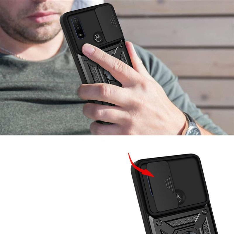 Чeхол-накладка BeCover Military для Motorola Moto E20 Black (707400)