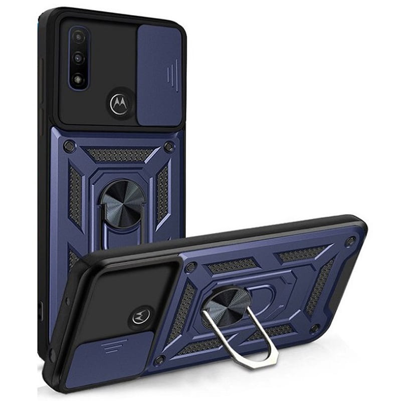 Чeхол-накладка BeCover Military для Motorola Moto E20 Blue (707401)