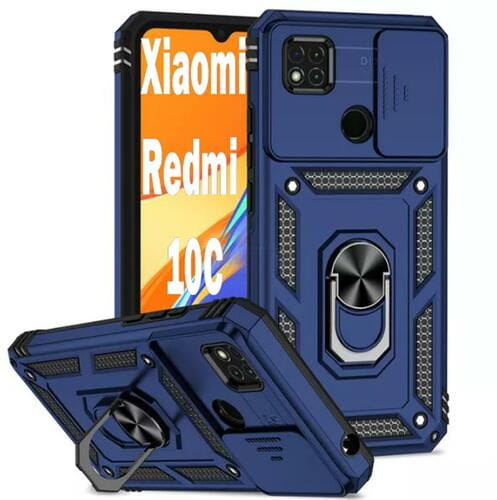 Фото - Чохол Becover -накладка  Military для Xiaomi Redmi 10C Blue  707426 (707426)