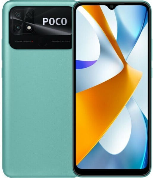 Смартфон Xiaomi Poco C40 3/32GB Dual Sim Coral Green
