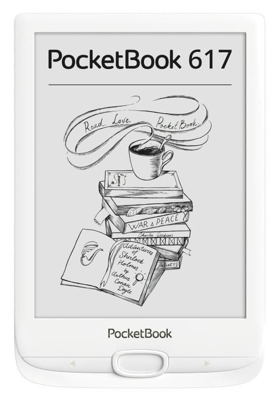 Электронная книга PocketBook 617 White (PB617-D-CIS)