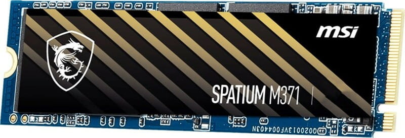 Накопитель SSD  500GB MSI Spatium M371 M.2 2280 PCIe 3.0 x4 NVMe 3D NAND TLC (S78-440K120-P83)