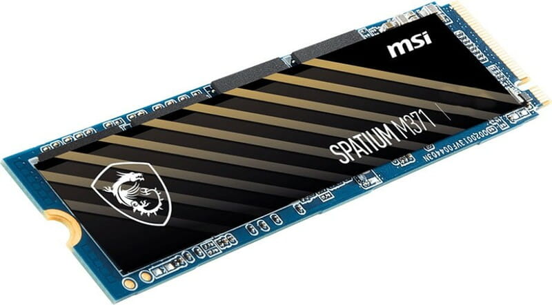 Накопичувач SSD  500GB MSI Spatium M371 M.2 2280 PCIe 3.0 x4 NVMe 3D NAND TLC (S78-440K120-P83)