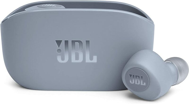 Bluetooth-гарнитура JBL Wave Vibe 100 TWS Blue (JBLW100TWSBLU)