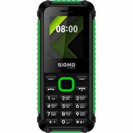 Мобильный телефон Sigma mobile X-style 18 Track Dual Sim Black/Green