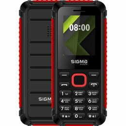 Мобiльний телефон Sigma mobile X-style 18 Track Dual Sim Black/Red