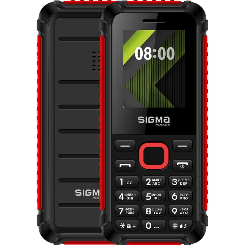 Мобильный телефон Sigma mobile X-style 18 Track Dual Sim Black/Red