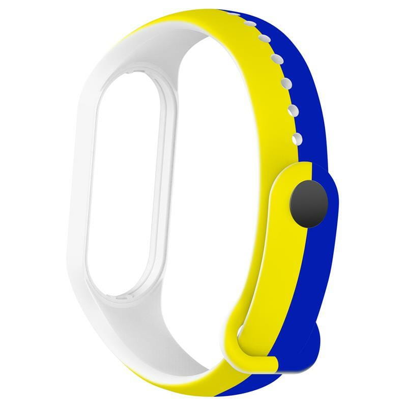 Ремешок Armorstandart New Style для Xiaomi Mi Band 7/6/5 Blue-Yellow (ARM61907)