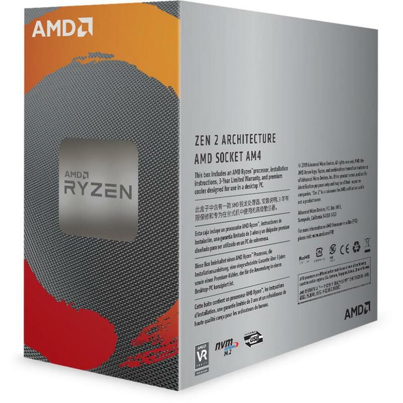 Процессор AMD Ryzen 5 3600 (3.6GHz 32MB 65W AM4) Box (100-100000031SBX)