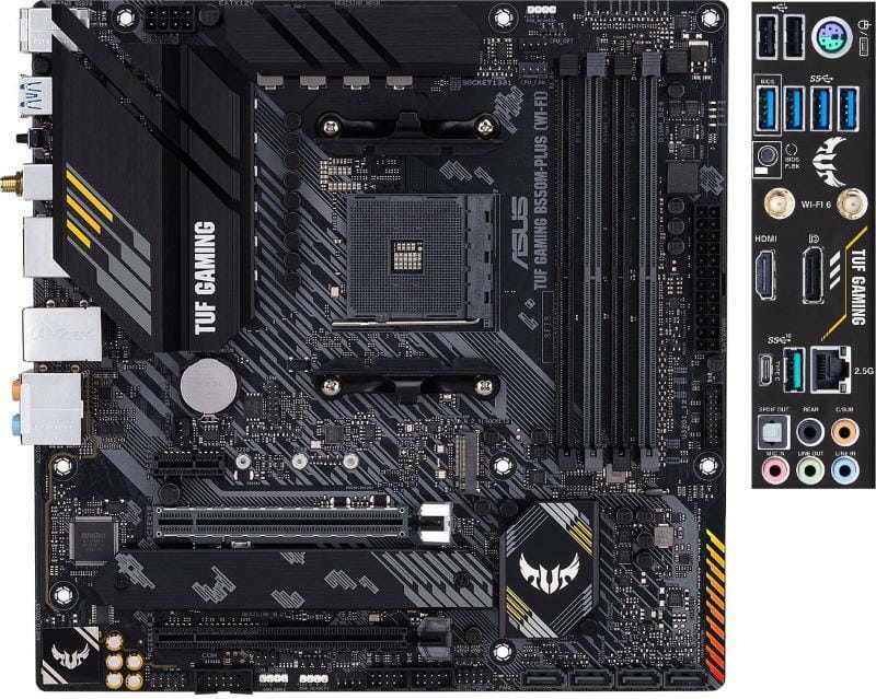 Материнская плата Asus TUF Gaming B550M-Plus WiFi II Socket AM4