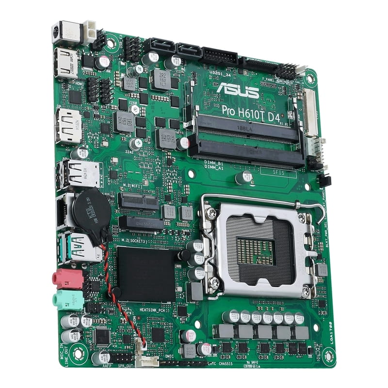 Материнская плата Asus PRO H610T D4-CSM Socket 1700