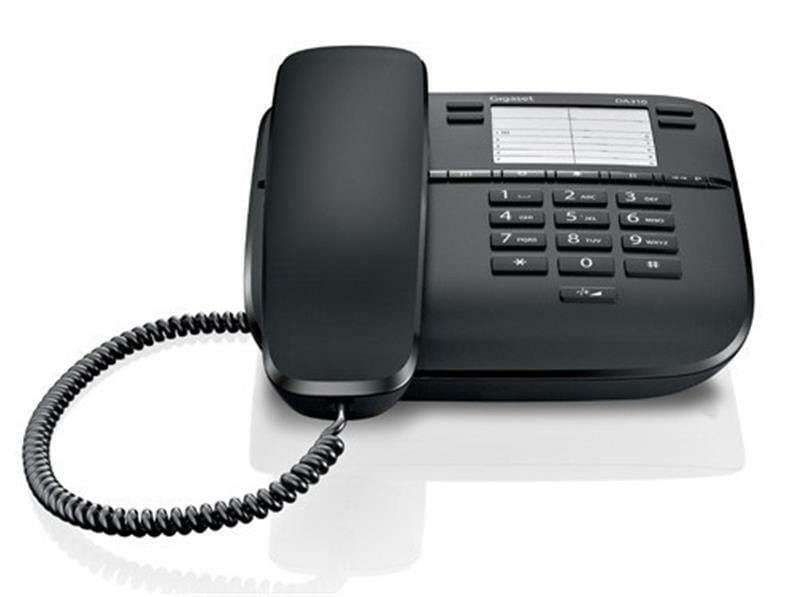 Провiдний телефон Gigaset DA310 Black (S30054-S6528-W101)