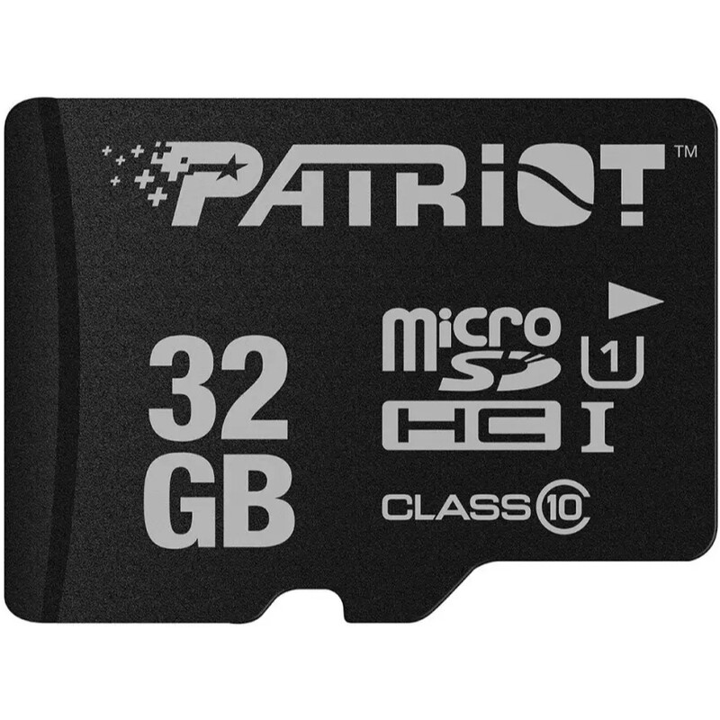 Карта памяти MicroSDHC 32GB UHS-I Class 10 Patriot LX (PSF32GMDC10)