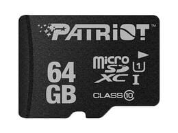 Карта пам`яті MicroSDXC  64GB UHS-I Class 10 Patriot LX (PSF64GMDC10)