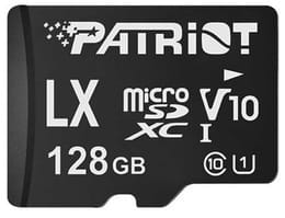 Карта памяти MicroSDXC 128GB UHS-I Class 10 Patriot LX (PSF128GMDC10)