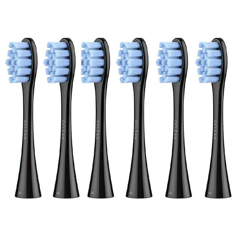 Насадка для зубної електрощітки Oclean P2S5 B06 Standard Clean Brush Head Black (6 шт) (6970810552195)