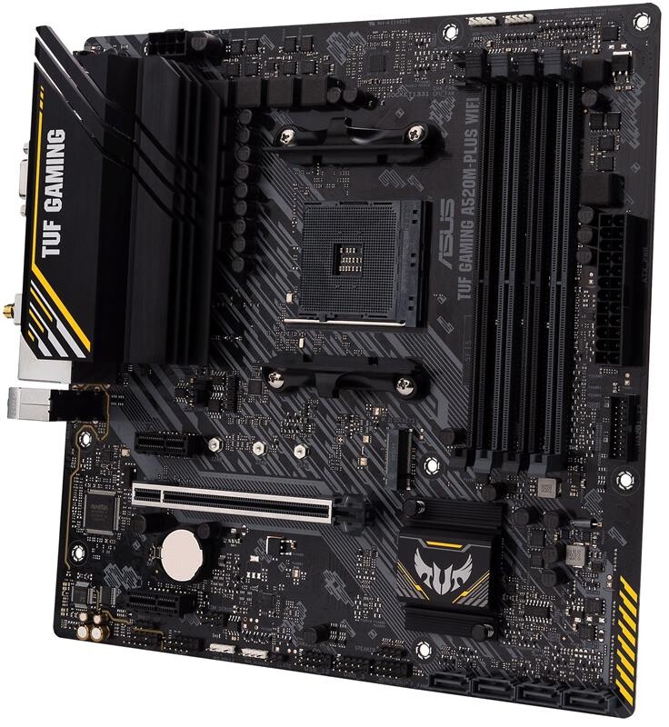 Материнская плата Asus TUF Gaming A520M-Plus WiFi Socket AM4