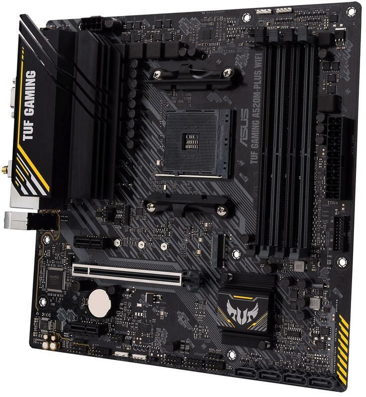 Материнская плата Asus TUF Gaming A520M-Plus WiFi Socket AM4