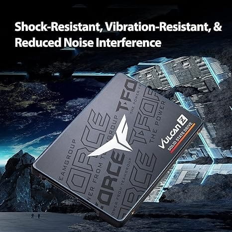 Накопитель SSD  512GB Team Vulcan Z 2.5" SATAIII 3D TLC (T253TZ512G0C101)