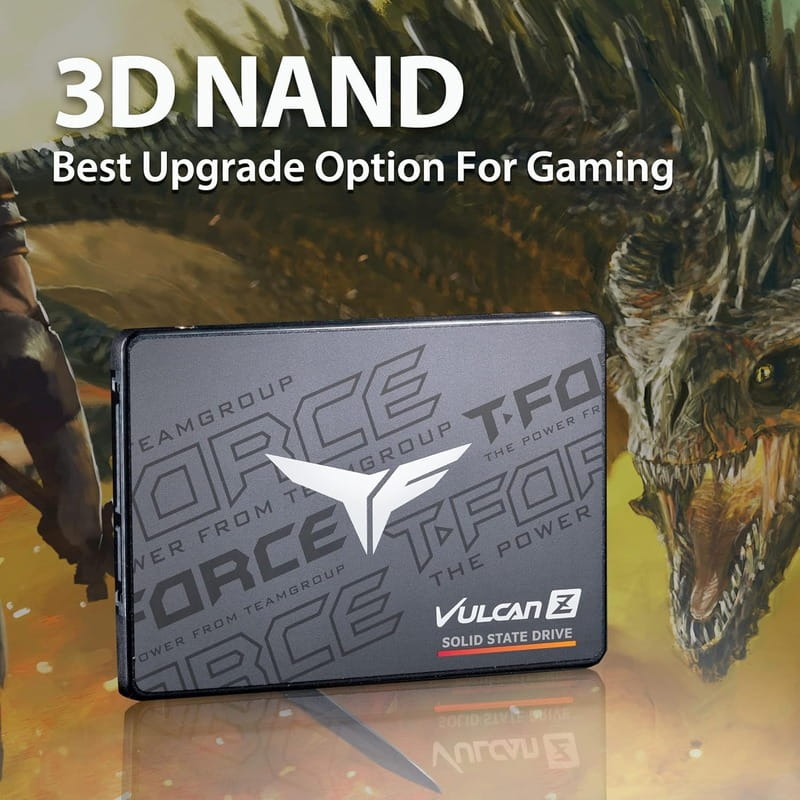 Накопитель SSD  256GB Team Vulcan Z 2.5" SATAIII 3D TLC (T253TZ256G0C101)