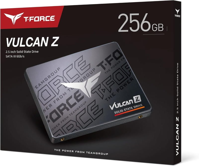 Накопитель SSD  256GB Team Vulcan Z 2.5" SATAIII 3D TLC (T253TZ256G0C101)