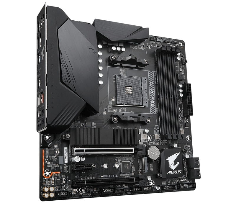 Материнская плата Gigabyte B550M Aorus Pro-P Socket AM4
