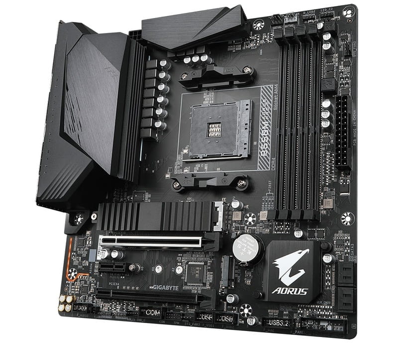 Материнская плата Gigabyte B550M Aorus Pro-P Socket AM4