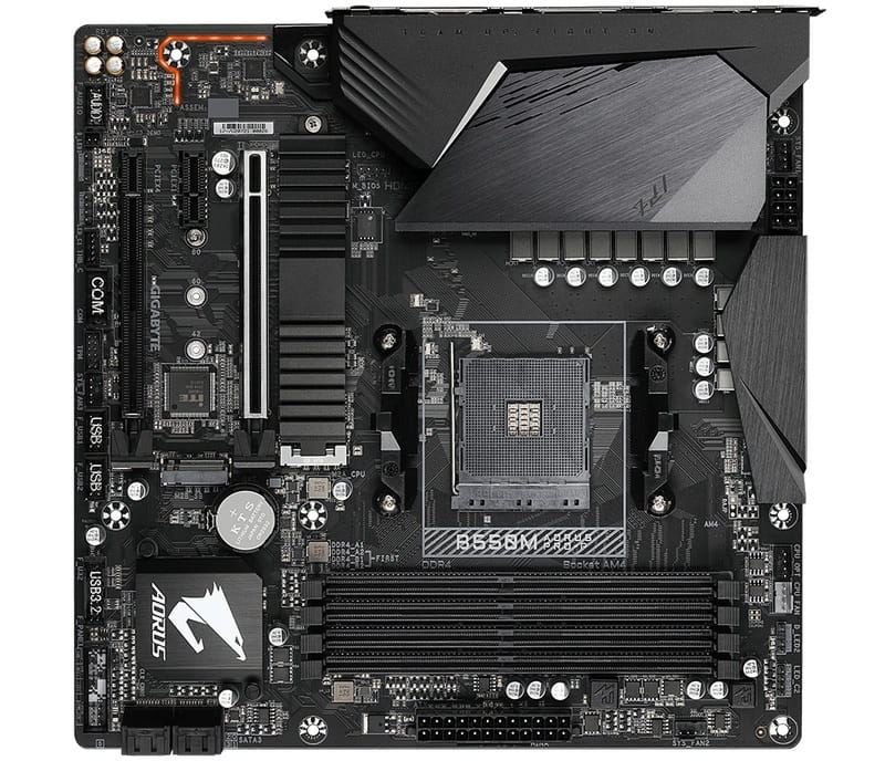 Материнская плата Gigabyte B550M Aorus Pro-P Socket AM4