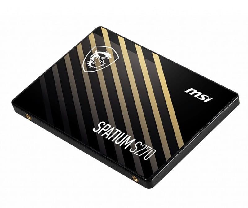 Накопитель SSD  240GB MSI Spatium S270 2.5" SATAIII 3D TLC (S78-440N070-P83)