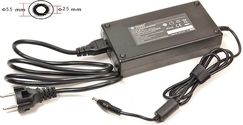Блок питания PowerPlant для ноутбука Asus 220V, 19V 150W 7.9A, 5.5х2.5мм (AS150F5525)