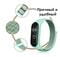 Фото - Ремінець BeCover Nylon Style для Xiaomi Mi Smart Band 7 Green-Yellow (707660) | click.ua