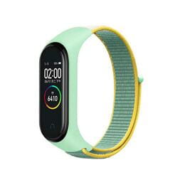 Купити Ремінець BeCover Nylon Style для Xiaomi Mi Smart Band 7 Green-Yellow (707660) Ремінець BeCover Nylon Style для Xiaomi Mi Smart Band 7 Green-Yellow (707660)